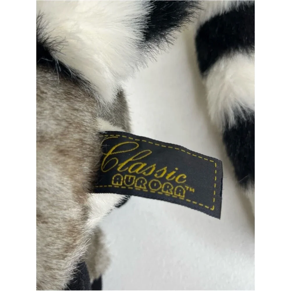 Vintage Disney Animal Kingdom Ring Tailed Lemur Plush Stuffed Animal Retired Tag